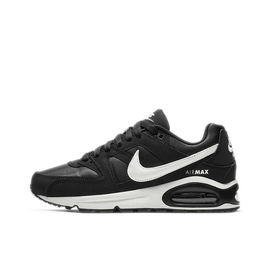 推荐商品：Nike Air Max Command 跑鞋 复古缓震舒适轻便透气防滑耐磨抓地织物合成革 Black White 黑白阴阳