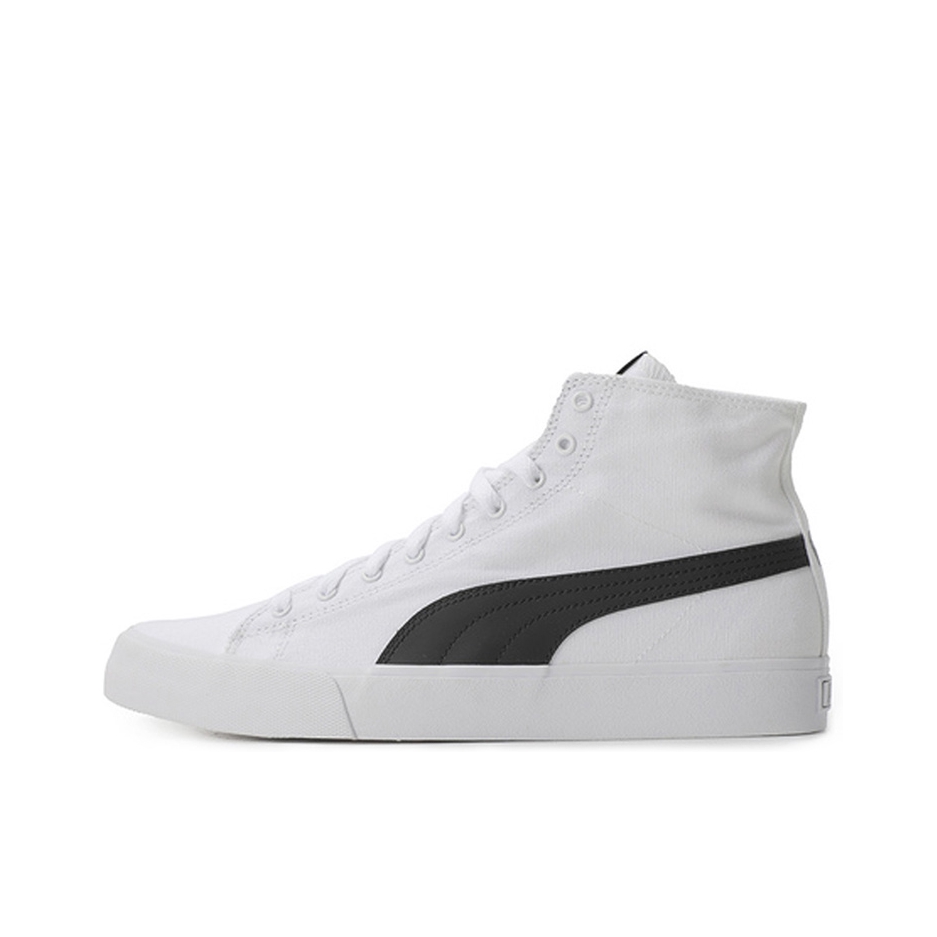 推荐商品：Puma/彪马 Bari 时尚复古 防滑耐磨 轻便透气 休闲 帆布鞋 白色/黑色