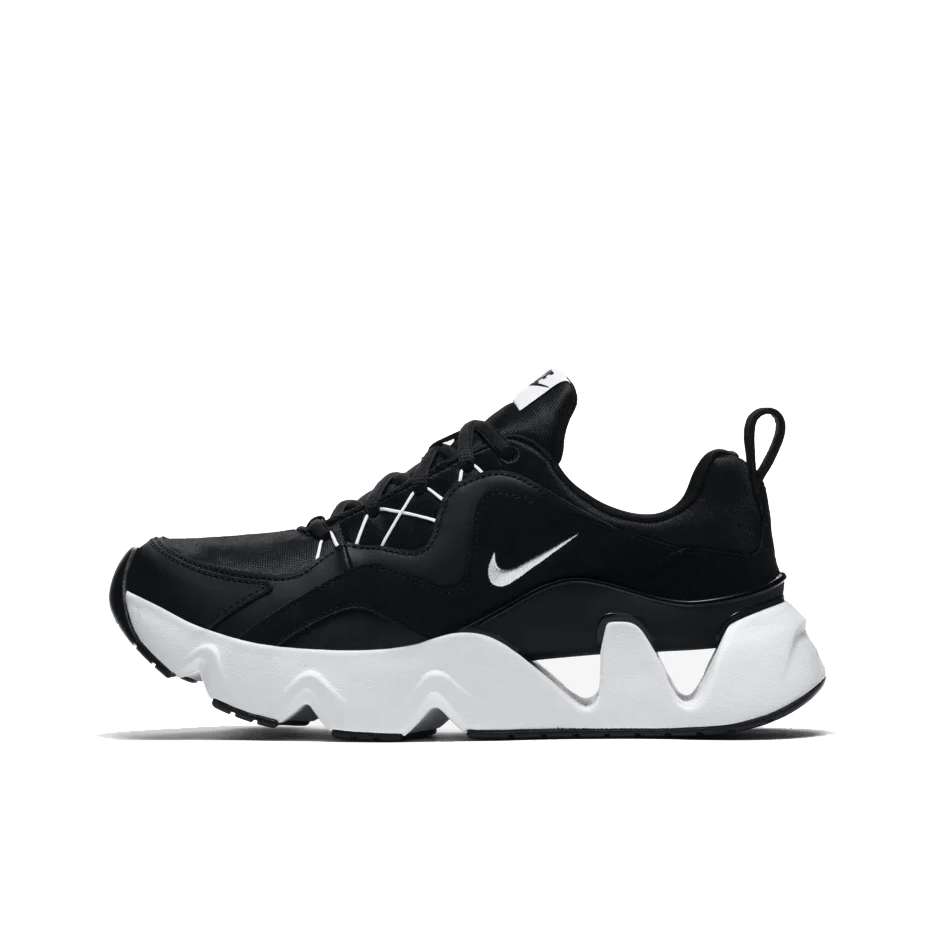 推荐商品：Nike RYZ 365 运动休闲鞋 轻便透气减震耐磨复古厚底回弹支撑 Black/White 黑白