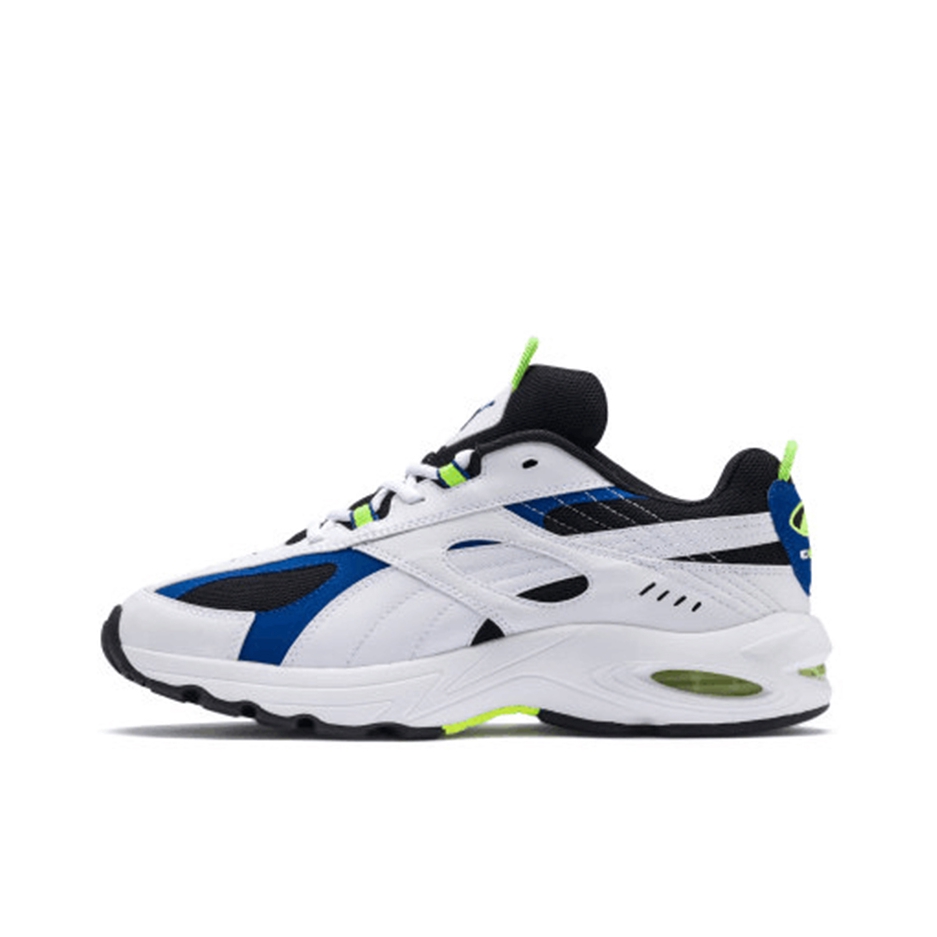 推荐商品：Puma/彪马 Cell Speed 耐磨 防滑 拼接 运动休闲鞋 Blue/White/Black 白黑蓝
