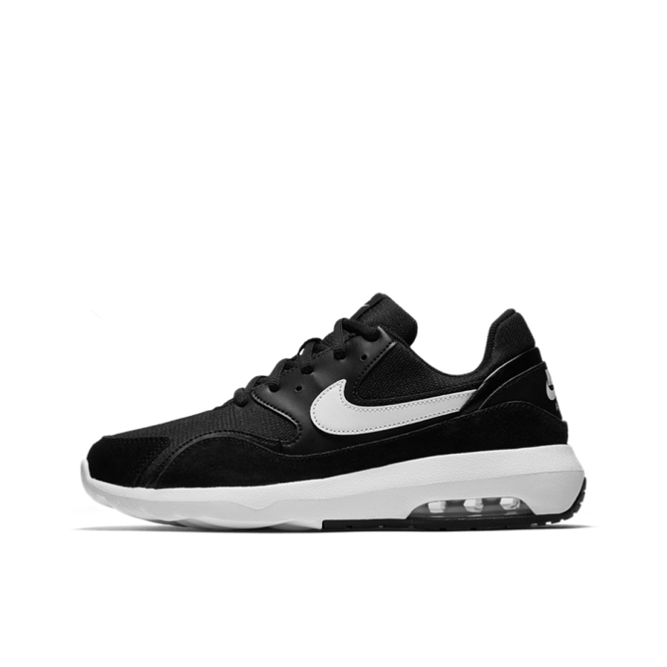 推荐商品：Nike Air Max Nostalgic 运动休闲鞋 舒适耐磨防滑轻便透气复古织物气垫 Black/White 黑白