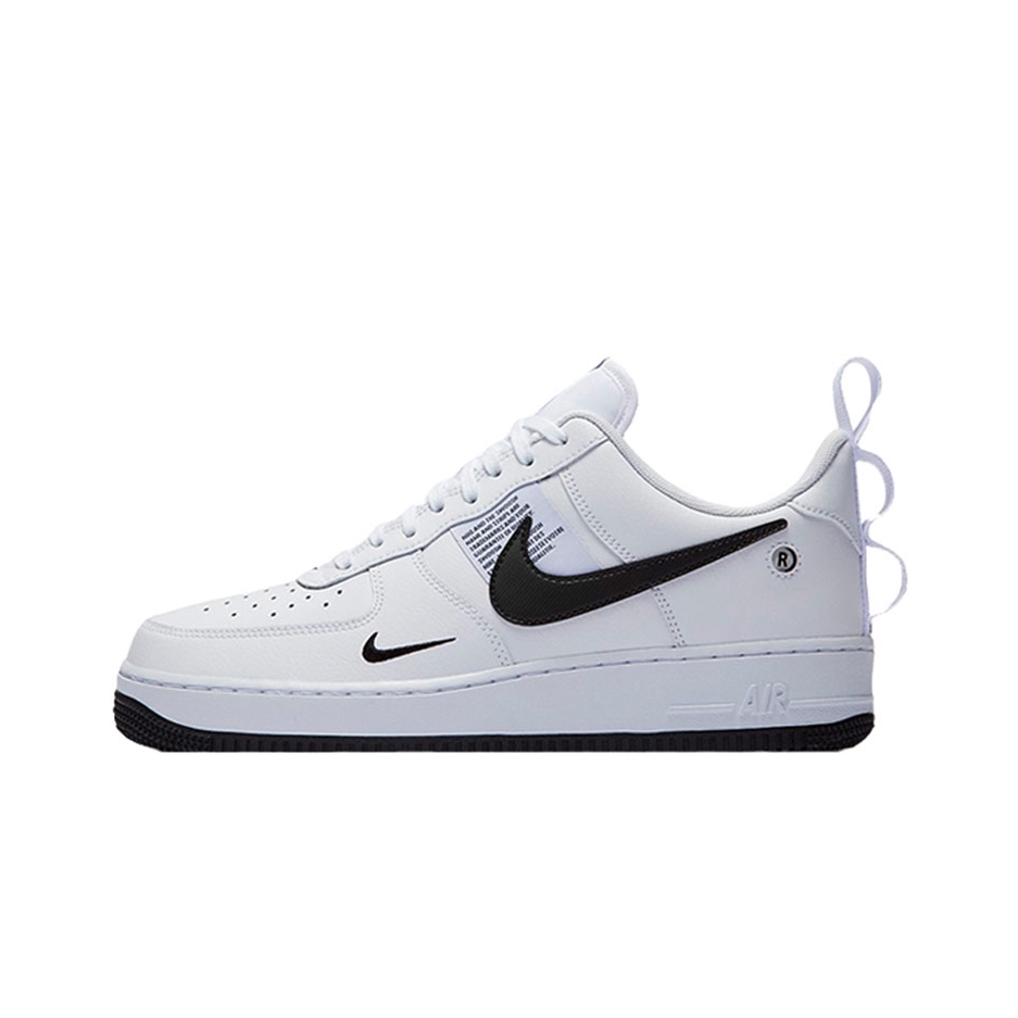 推荐商品：Nike Air Force 1 空军一号 板鞋 轻便舒适百搭耐磨防滑复古 Black/White Utility/低帮/白黑/黑