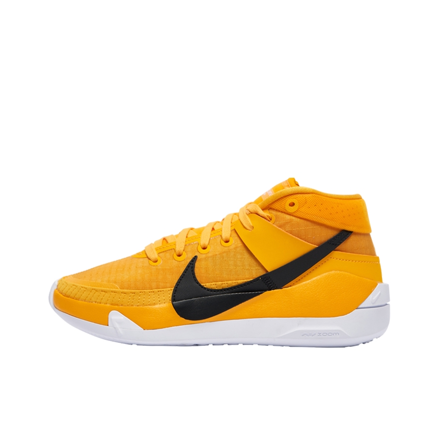 推荐商品：Nike Zoom KD 13 杜兰特 防滑耐磨 缓震回弹 包裹性 圆头 支撑 实战 篮球鞋 黄色/黑色