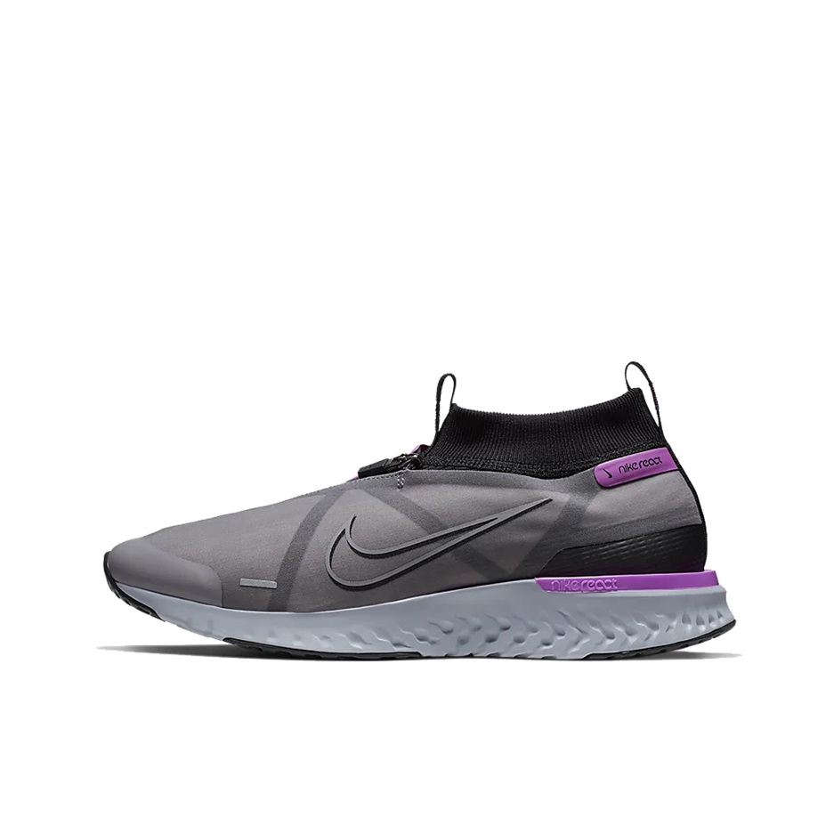 推荐商品：Nike React City 运动休闲鞋 防滑耐磨舒适轻便减震百搭 Grey/Purple 灰紫