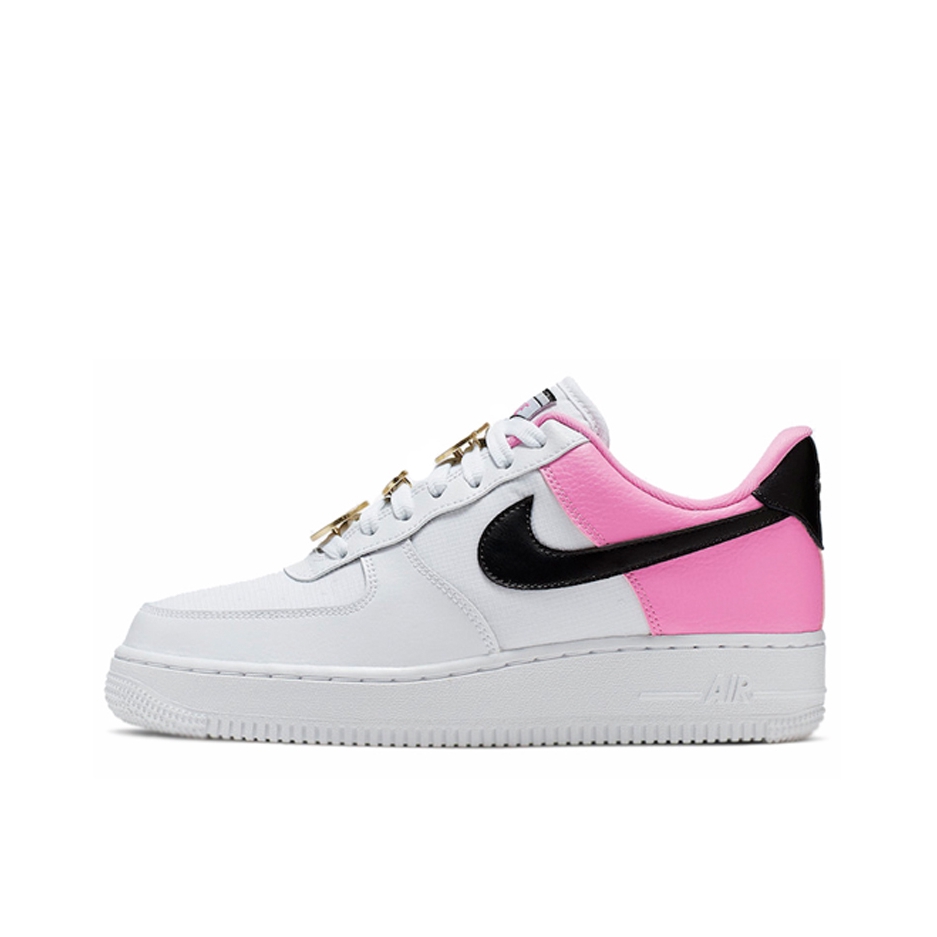 推荐商品：Nike Air Force 1 空军一号 板鞋 轻便舒适百搭耐磨防滑复古 White/Pink/Black 低帮/白黑粉