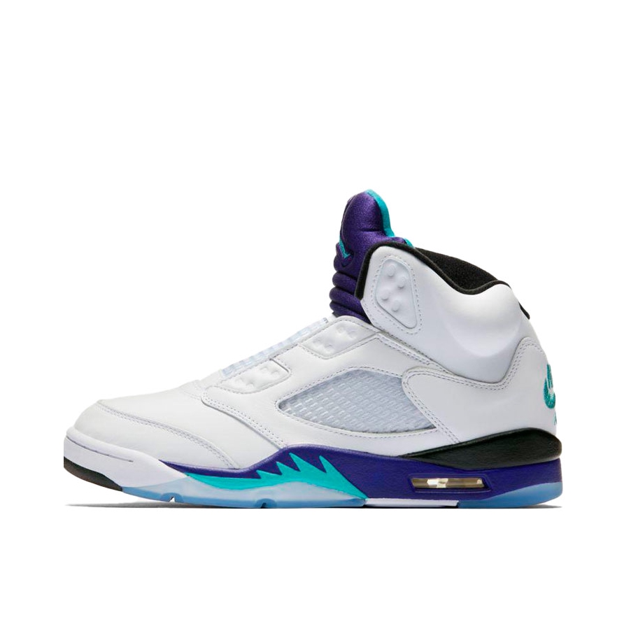 推荐商品：Air Jordan 5 运动休闲鞋 复古潮流透气防滑耐磨缓震实战支撑包裹性 NRG 'Fresh Prince'  新鲜王子/无系带
