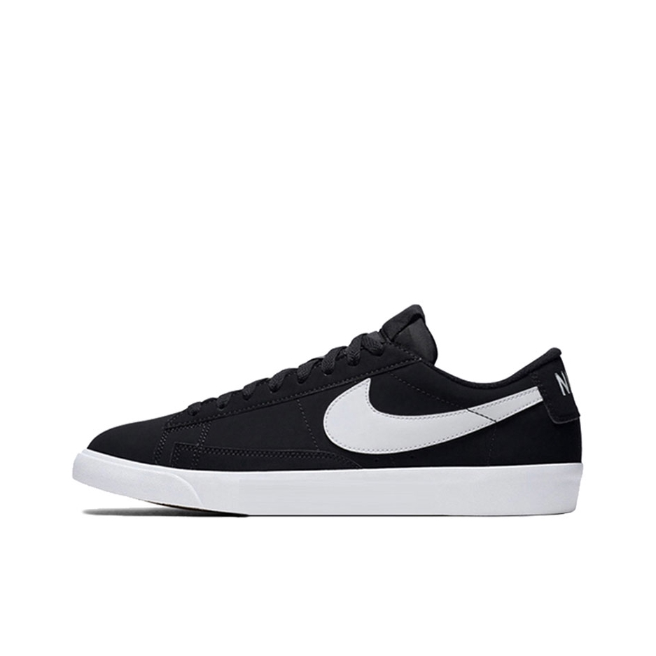 推荐商品：Nike Blazer 板鞋 经典复古防滑舒适百搭 Black White 新黑白Low