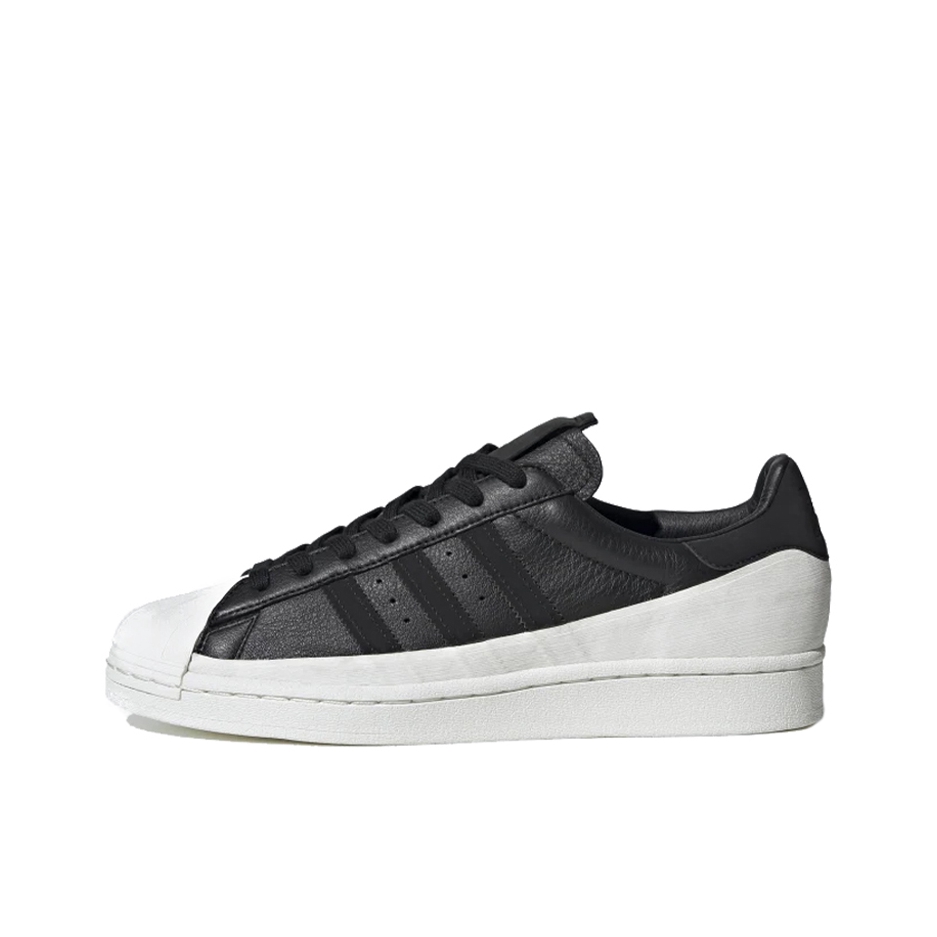 推荐商品：【宋雨琦同款】 adidas Originals Superstar 板鞋 轻便贝壳头薄底舒适百搭耐磨复古 芯黑/米白色