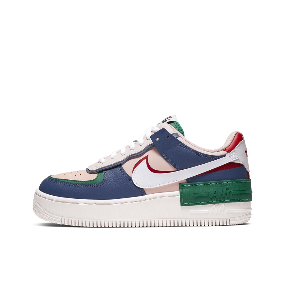 推荐商品：Nike Air Force 1 空军一号 板鞋 轻便舒适百搭耐磨防滑复古 Shadow Mystic Navy Shadow/低帮/海军蓝/解构