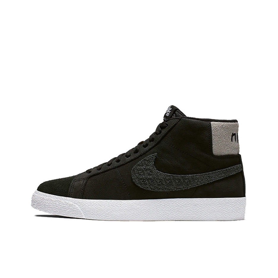 推荐商品：Nike SB Blazer Zoom 滑板鞋 板鞋 拼接时尚复古防滑耐磨透气运动休闲舒适百搭 Gnarhunters 黑/深蓝
