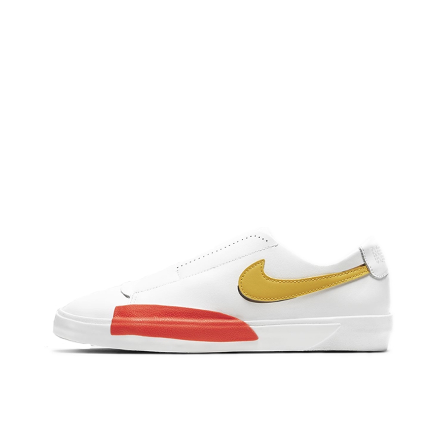 推荐商品：Nike Blazer 板鞋 经典复古防滑舒适百搭 White 白色/鸳鸯/一脚蹬