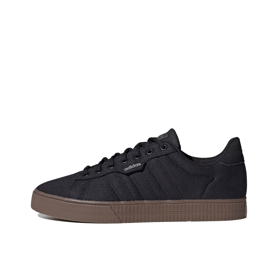 推荐商品：adidas neo Daily 3.0 板鞋 休闲舒适透气耐磨复古防滑轻便 黑色/棕色
