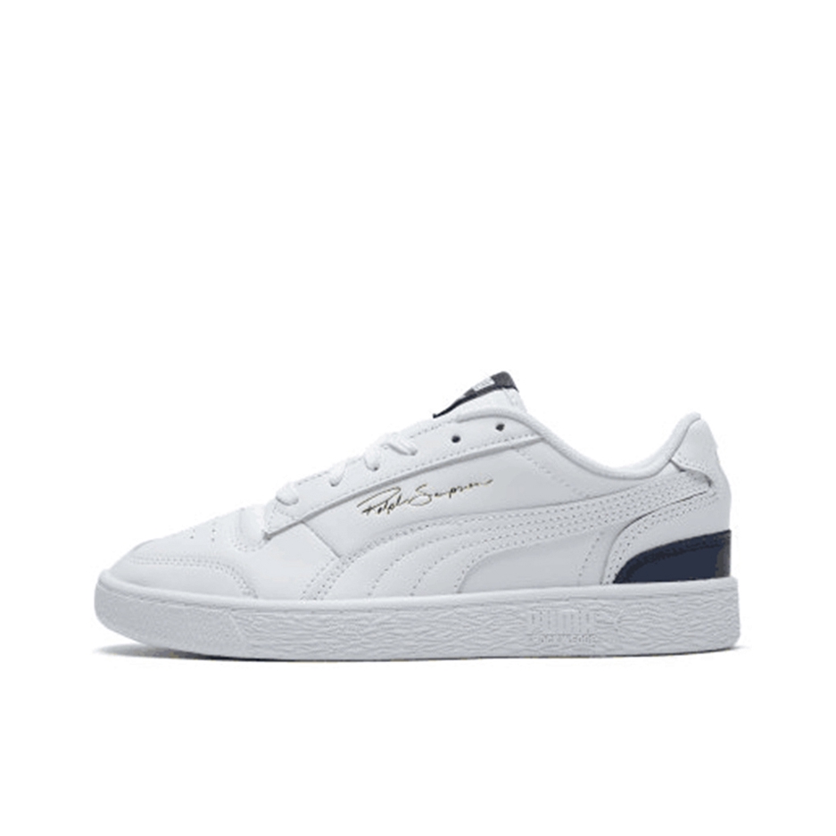 推荐商品：Puma/彪马 Ralph Sampson 板鞋 经典复古防滑耐磨减震透气防水垫 White/Blue 白蓝色