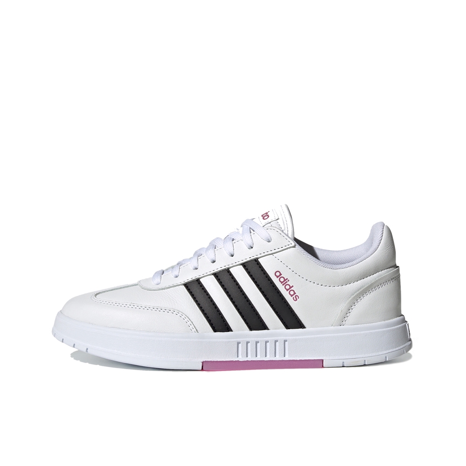 推荐商品：adidas NEO Gradas T头鞋 德训鞋 板鞋 防滑耐磨复古透气舒适百搭轻运动 白/黑/粉