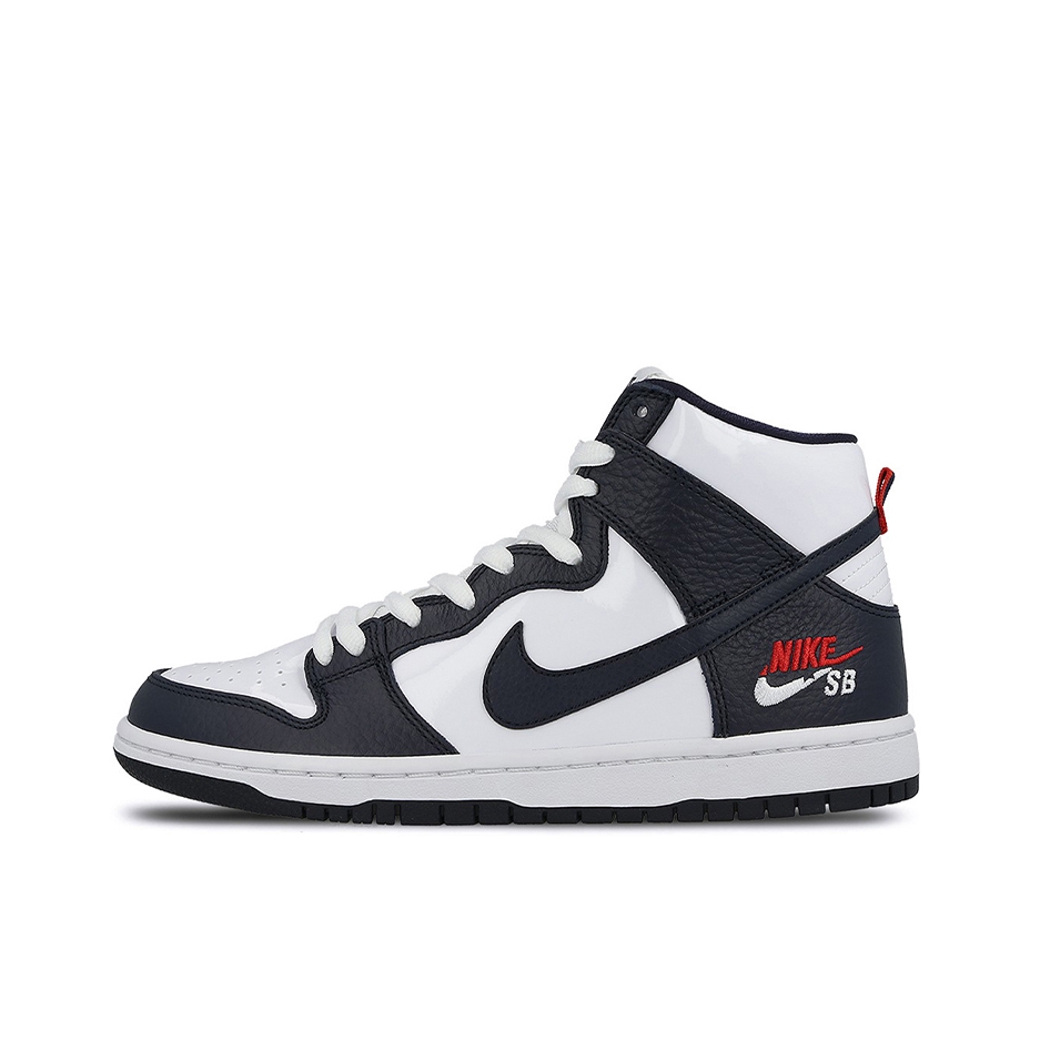推荐商品：Nike Dunk 板鞋 经典复古百搭 Future Court Obsidian SB/高帮/深蓝/白色