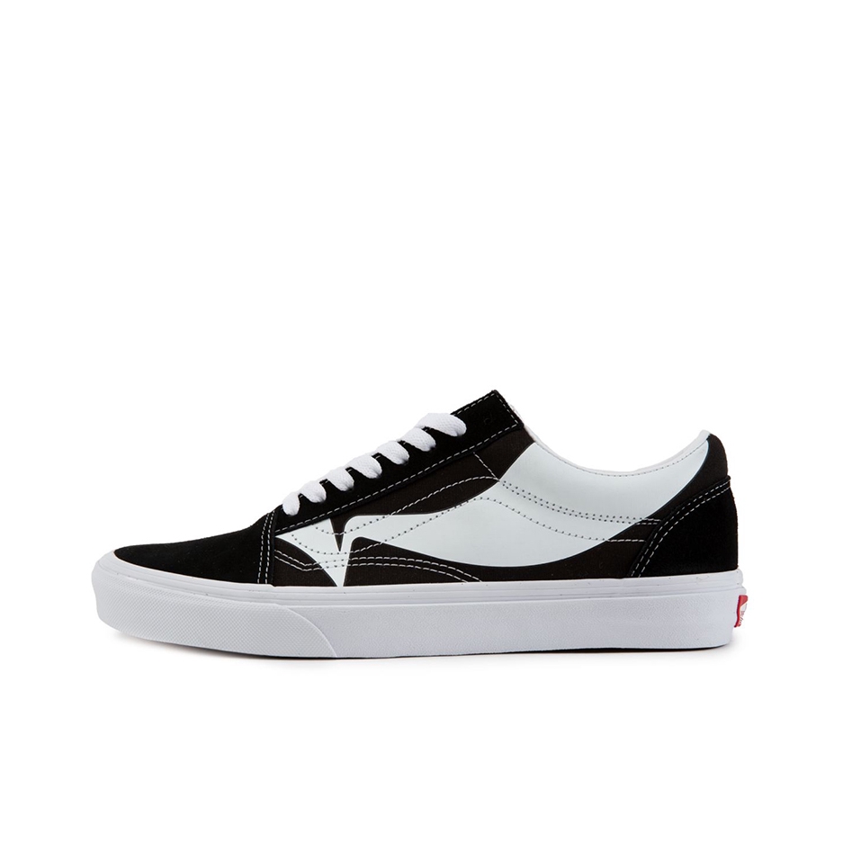 推荐商品：Vans/范斯 Old Skool 滑板鞋 板鞋 轻便防滑复古舒适经典 斜钩/黑色/白色