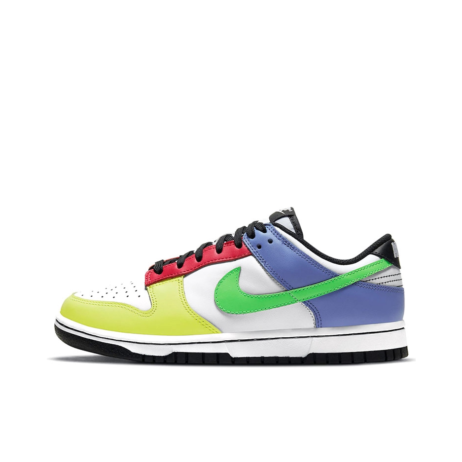 推荐商品：Nike Dunk 板鞋 经典复古百搭 Green Strike 低帮/白色/淡黄/紫色