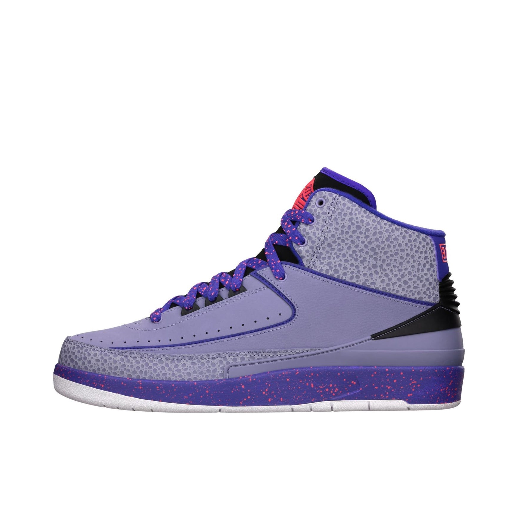 推荐商品：Air Jordan 2 运动休闲鞋 缓震防滑耐磨潮流复古包裹性 Iron Purple 泼墨紫