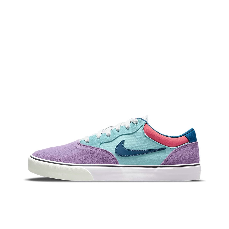 推荐商品：Nike SB Chron 2 薄底鞋 滑板鞋 板鞋 时尚百搭防滑耐磨缓震休闲 紫色/淡蓝