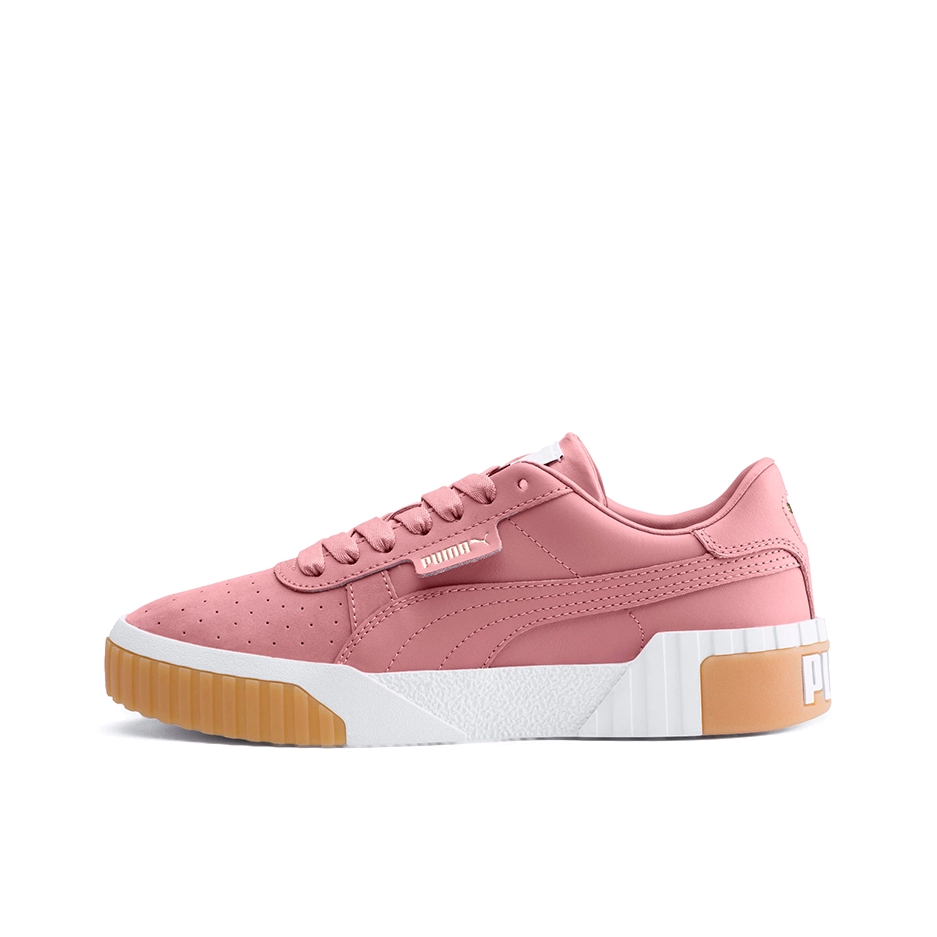 推荐商品：Puma/彪马 Cali 板鞋 时尚复古减震回弹增高防滑耐磨舒适透气厚底 Pink/White/Gum 玫粉生胶