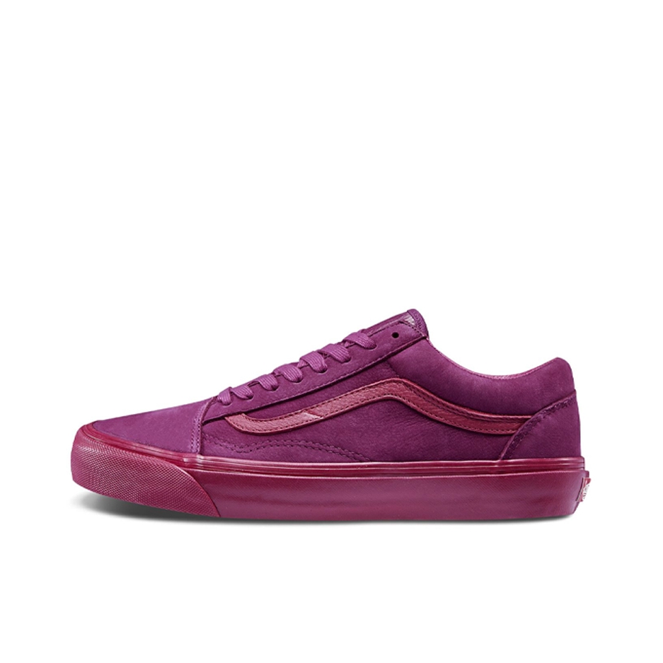 推荐商品：Vans/范斯 Old Skool 滑板鞋 板鞋 轻便防滑复古舒适经典 紫/粉