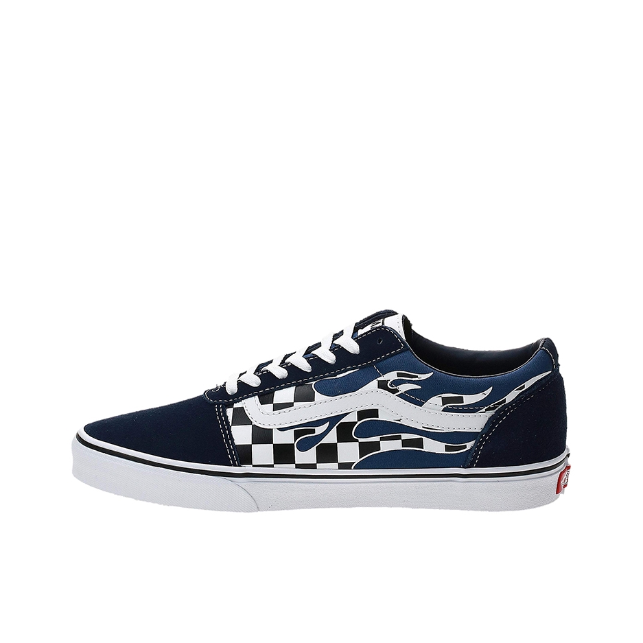 推荐商品：Vans/范斯 Old Skool 滑板鞋 板鞋 轻便防滑复古舒适经典 Navy White CheckerBoard 蓝白棋盘