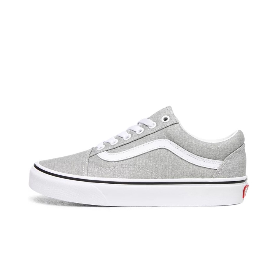 推荐商品：Vans/范斯 Old Skool 滑板鞋 板鞋 轻便防滑复古舒适经典 灰色