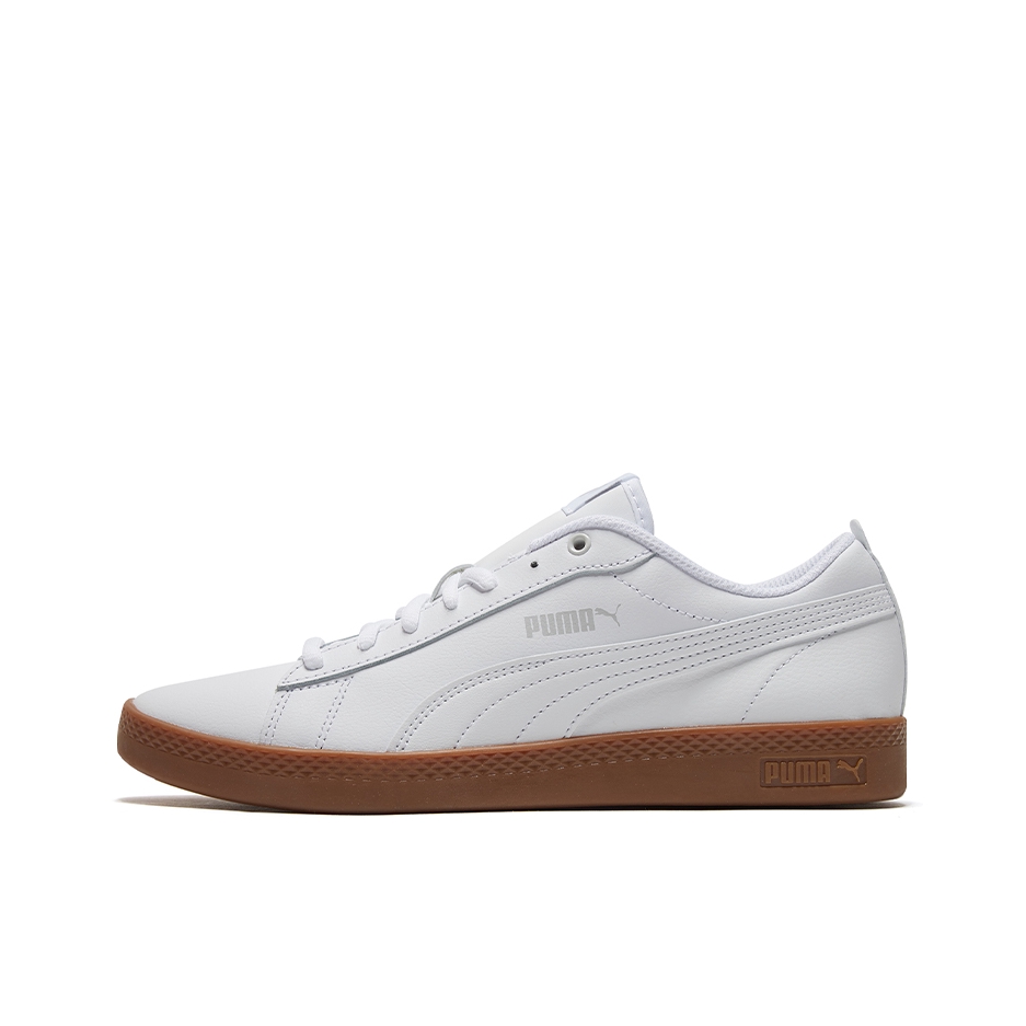 推荐商品：Puma/彪马 Smash 板鞋 防滑耐磨轻便透气休闲复古运动情侣 White 白生胶