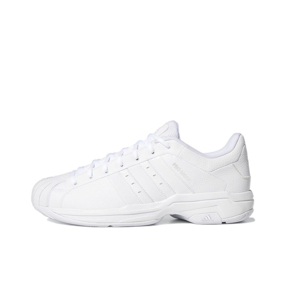 推荐商品：adidas Pro Model 2G 篮球鞋 实战训练减震防滑耐磨 白