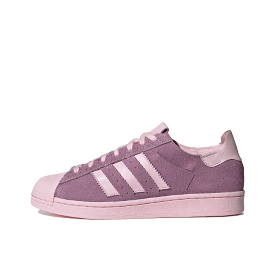 推荐商品：【宋雨琦同款】 adidas Originals Superstar 板鞋 轻便贝壳头薄底舒适百搭耐磨复古 紫色/粉色