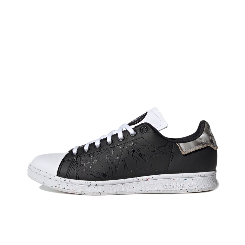 推荐商品：adidas Originals Stan Smith 板鞋 减震透气轻便低帮包裹性 黑/白/灰