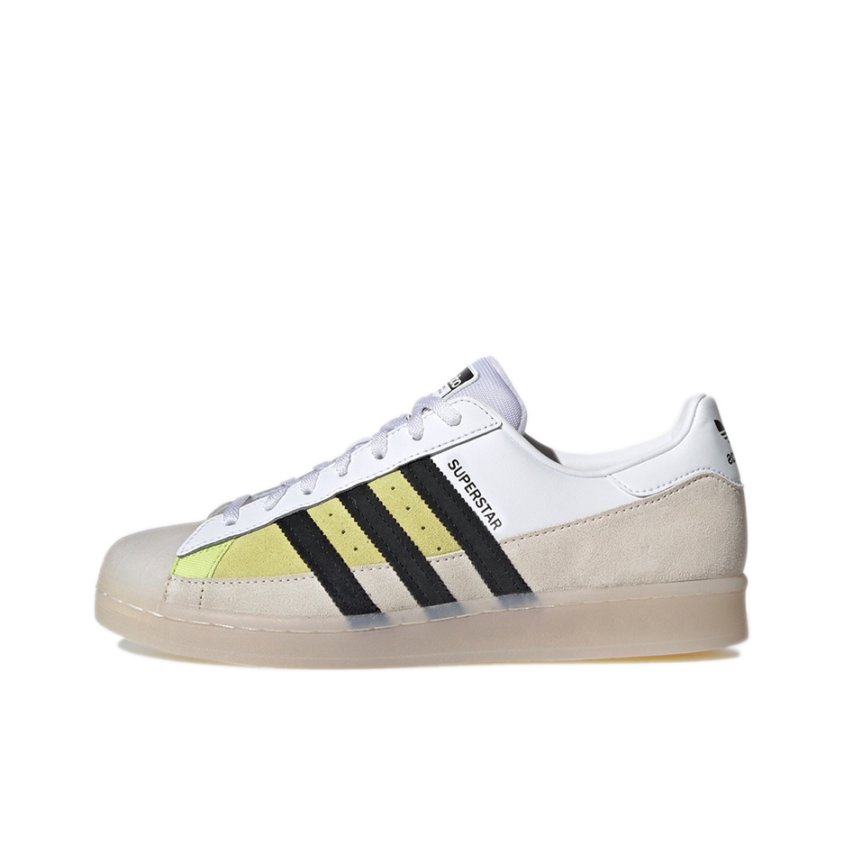 推荐商品：【宋雨琦同款】 adidas Originals Superstar 板鞋 轻便贝壳头薄底舒适百搭耐磨复古 白/黑/粉白