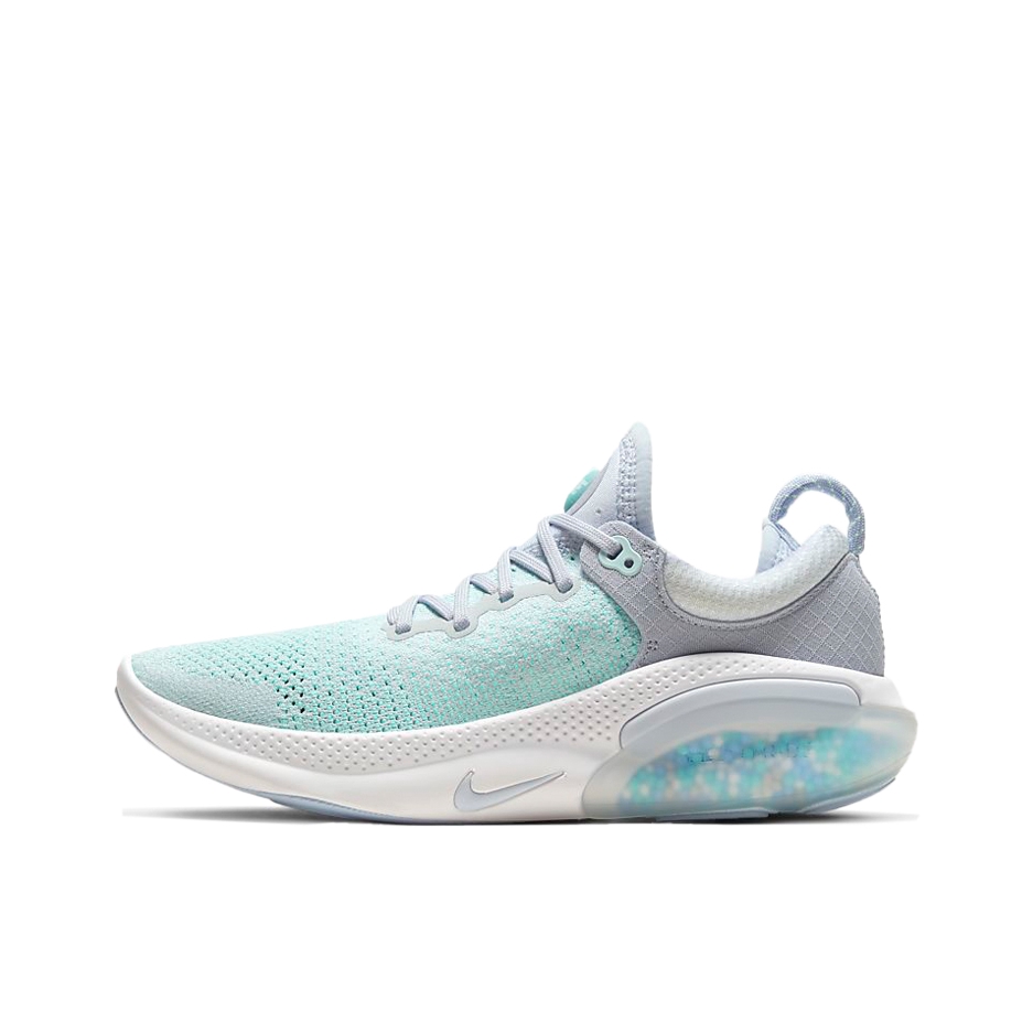 推荐商品：Nike Joyride Run 跑鞋 飞线颗粒缓震回弹舒适透气休闲运动耐磨织物支撑防滑 女款/浅蓝/灰色