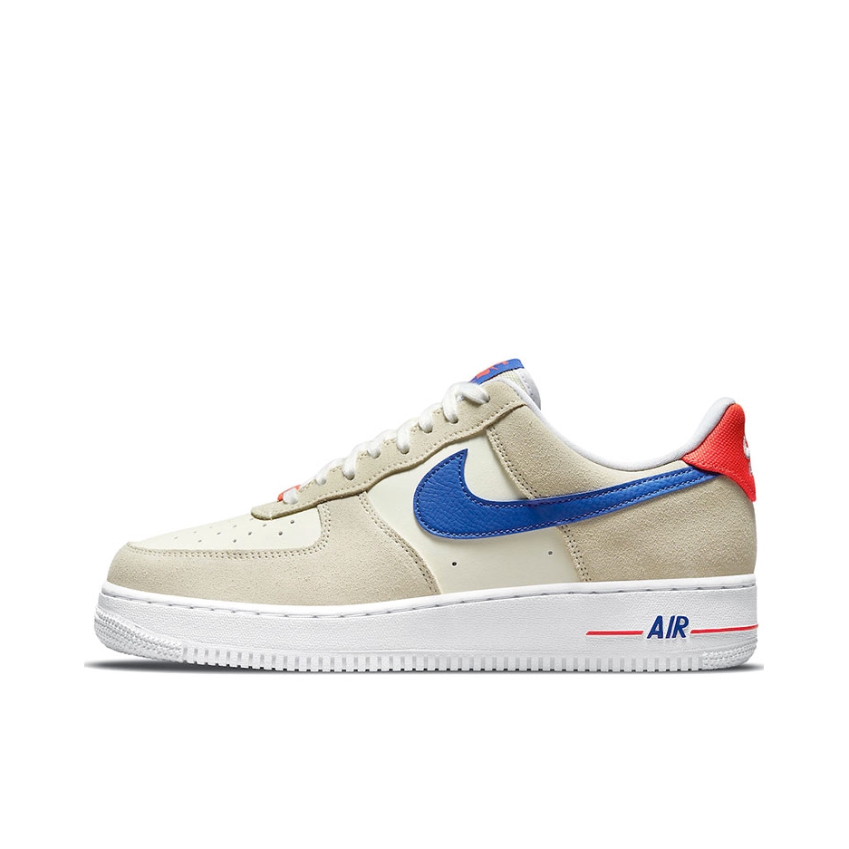 推荐商品：Nike Air Force 1 空军一号 板鞋 轻便舒适百搭耐磨防滑复古 USA 低帮/米蓝红