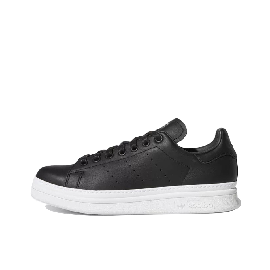 推荐商品：adidas Originals Stan Smith 板鞋 减震透气轻便低帮包裹性 黑灰/厚底