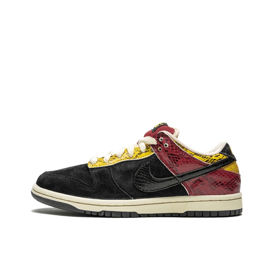 推荐商品：Nike Dunk 板鞋 经典复古百搭 Snake/Bright Golden/Black SB/低帮/黑红黄/蛇纹