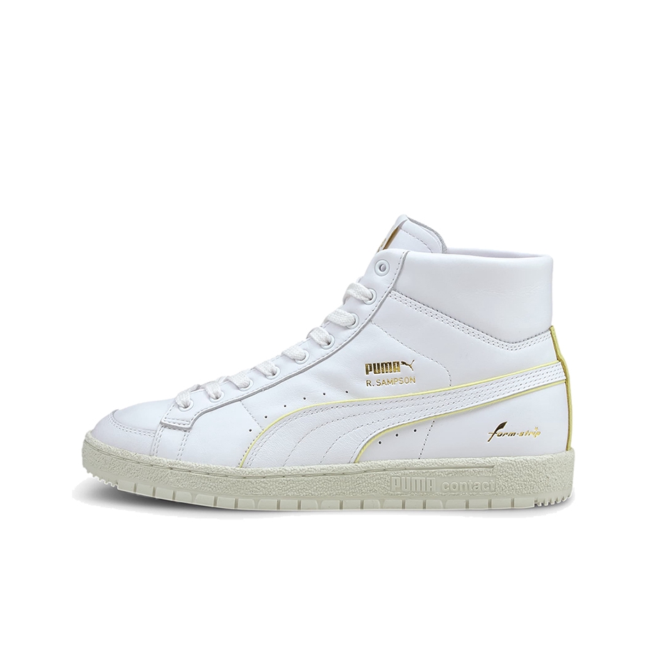 推荐商品：Puma/彪马 Ralph Sampson 板鞋 经典复古防滑耐磨减震透气防水垫 白色/蓝色/烟灰