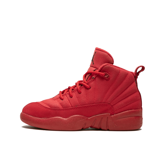 推荐商品：Air Jordan 12 复古时尚 防滑耐磨 舒适百搭 儿童篮球鞋 Bulls 小童/大红
