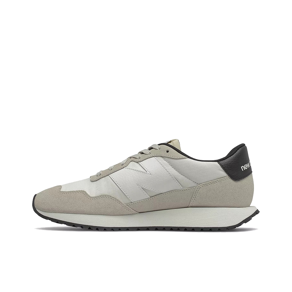 推荐商品：New Balance 237 跑鞋 减震透气防滑耐磨轻便潮流复古织物 浅灰/白色