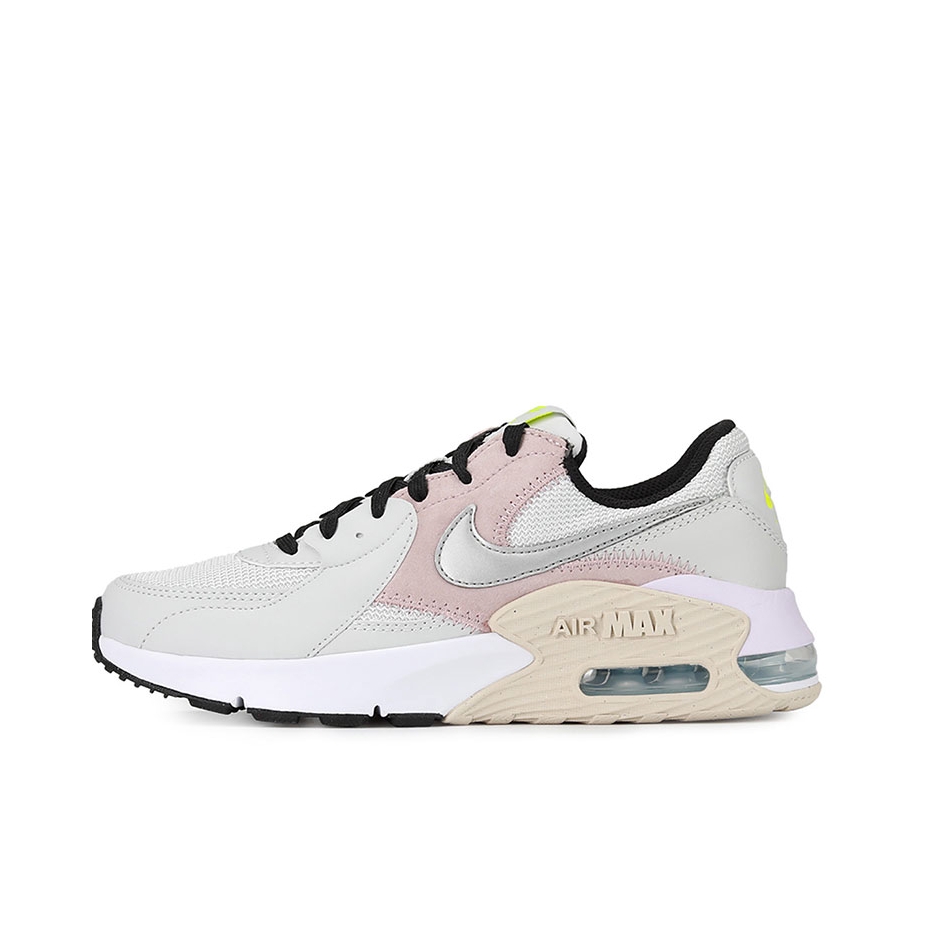 推荐商品：Nike Air Max Excee 跑鞋 防滑耐磨舒适缓震网面透气气垫复古支撑织物合成革圆头贴合抓地 灰色/粉色/淡紫