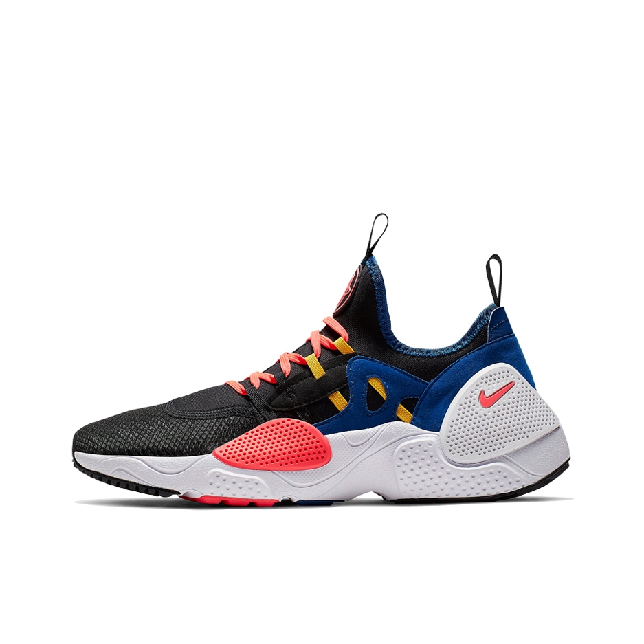 Nike Huarache E.D.G.E. TXT 运动休闲鞋 耐磨防滑舒适轻便网布透气时尚 黑蓝粉