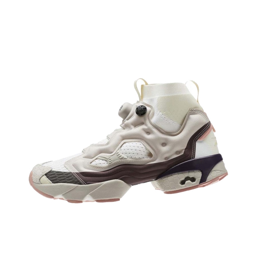 推荐商品：Reebok/锐步 Insta Pump Fury SMG 运动休闲鞋 舒适防滑耐磨减震回弹织物脚蹬合成革网布拼接圆头复古 FloralWhite/DarkRed

 白酒红Mid