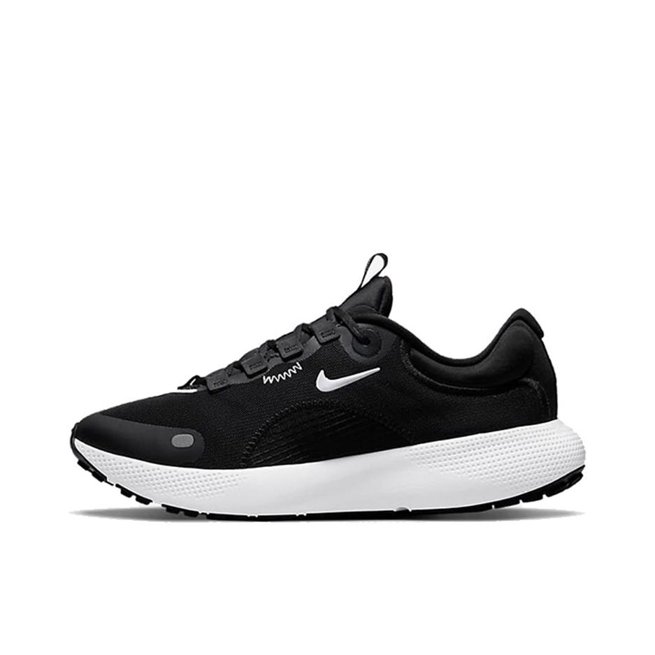 推荐商品：Nike React Escape RN 跑鞋 缓震防滑耐磨轻便透气织物休闲运动合成革泡棉回弹 黑色