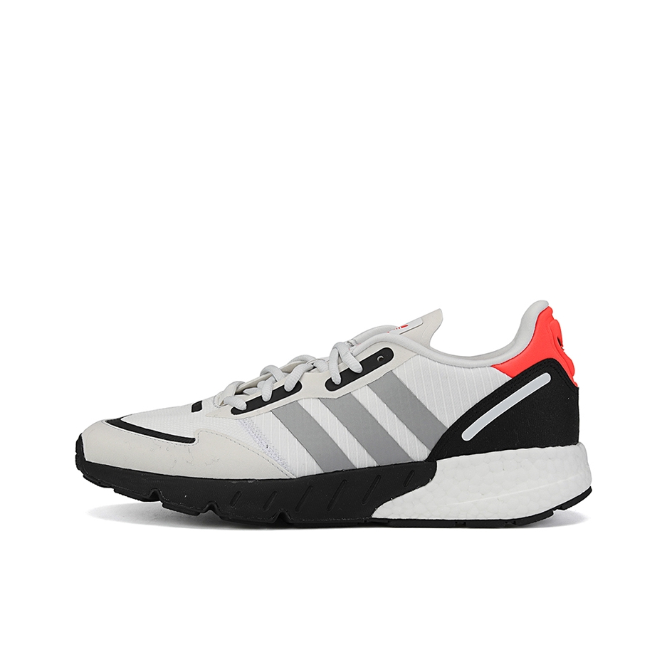 推荐商品：adidas Originals ZX 1K Boost 防滑耐磨 舒适减震 轻便透气 复古 跑鞋 白色/黑色/灰色