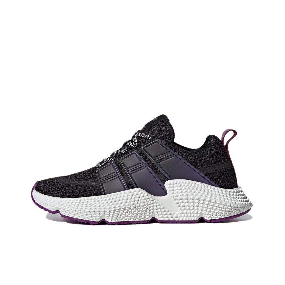 推荐商品：adidas Originals Prophere V2 防滑耐磨 舒适透气 轻便 织物 百搭简约 运动休闲鞋 黑色/紫色