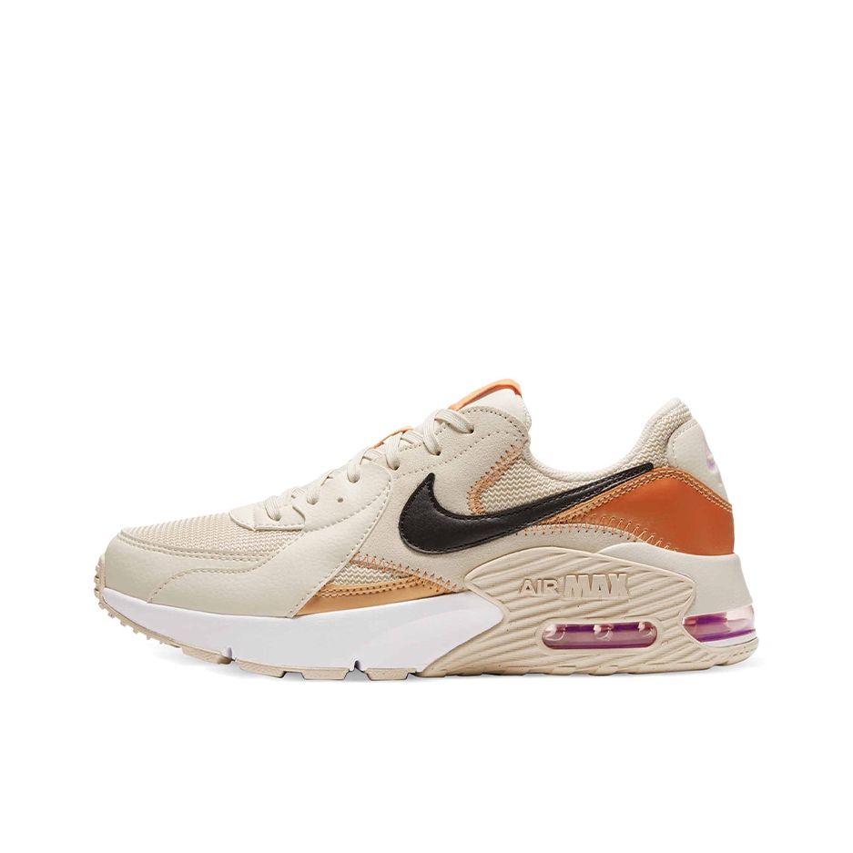 推荐商品：Nike Air Max Excee 跑鞋 防滑耐磨舒适缓震网面透气气垫复古支撑织物合成革圆头贴合抓地 麦黄/黑色