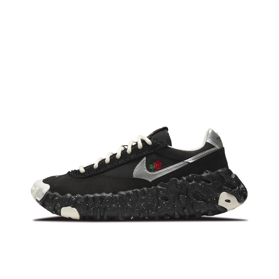 推荐商品：Nike OverBreak SP 运动休闲鞋 防滑耐磨减震复古包裹性 黑色/银色