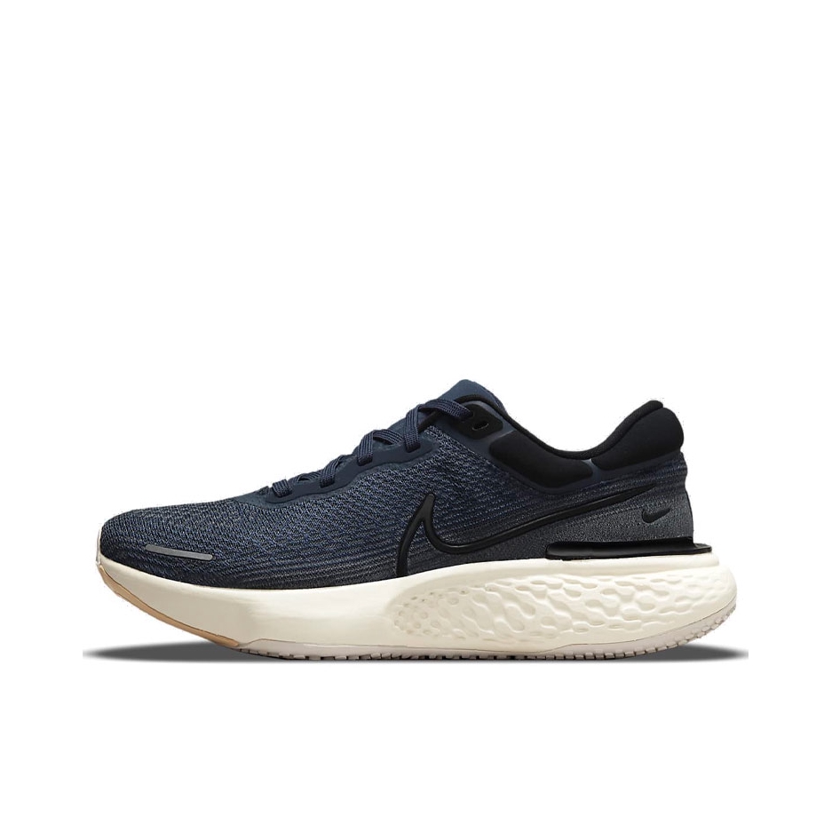 推荐商品：Nike ZoomX Invincible Run 跑鞋 缓震轻便防滑耐磨网面透气织物碳板运动回弹 蓝色/白色
