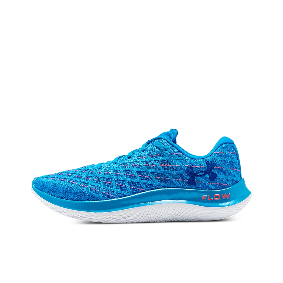 推荐商品：Under Armour/安德玛 Flow Velociti Wind 防滑减震 舒适耐磨 健身训练 轻便透气 回弹 跑鞋 蓝色