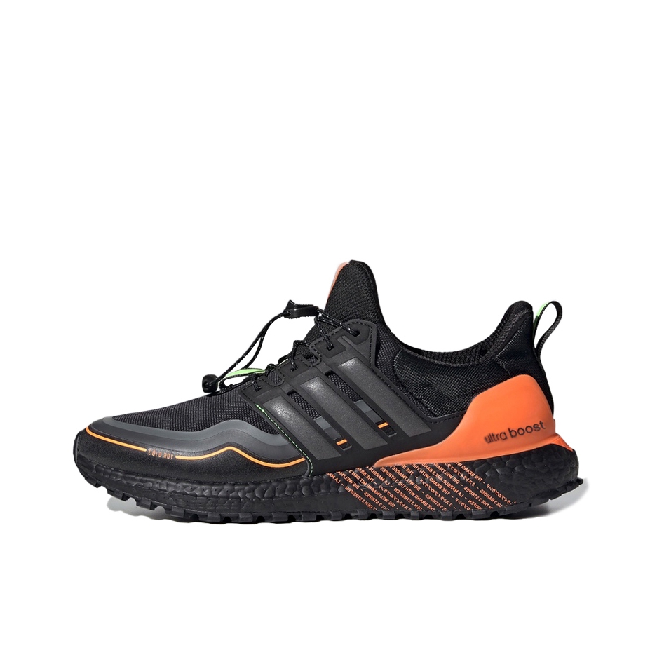 推荐商品：adidas Ultra Boost C.Rdy 跑鞋 减震防滑耐磨轻便透气抗扭转回弹 Dna 纯黑/橙色
